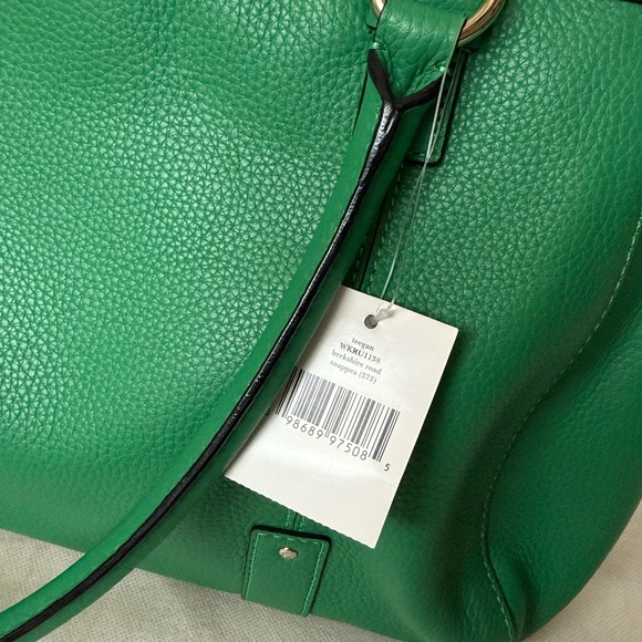Kate Spade Green Leather Tote Bag - Picture 7 of 15